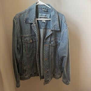 Eddie Bauer Large Tall denim jacket